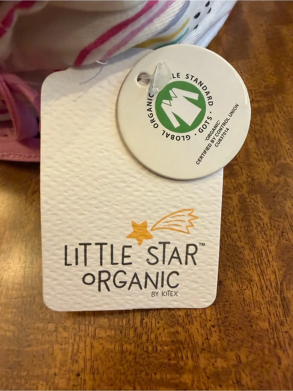 KITEX baby LITTLE STAR ORGANIC Reversible Comforter and 2 Fitted Sheets
